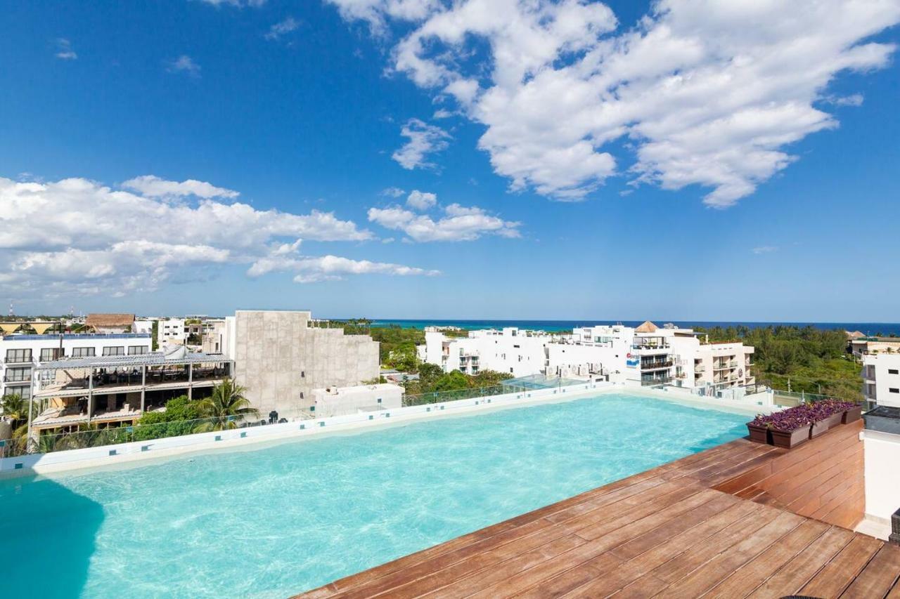 Apartamento Moderno departamento cerca de la playa y la 5 Ave Playa del Carmen Exterior foto